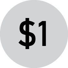 $1