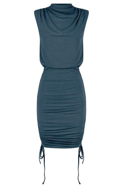 Ladies Dress Colour is Teal