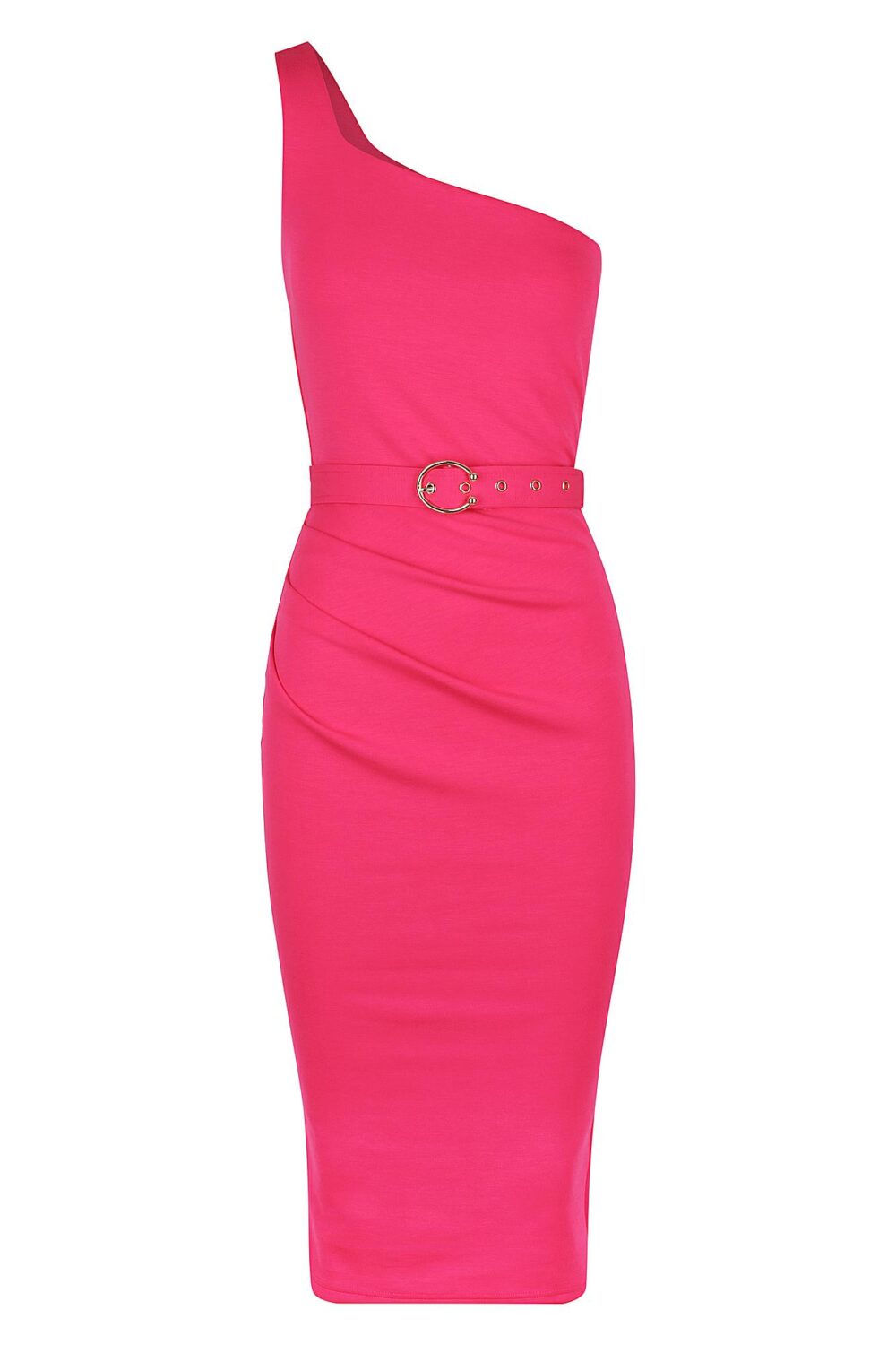 Ladies Dress Colour is Hot/pink