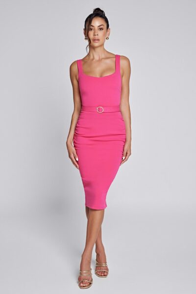Ladies Dress Colour is Pink
