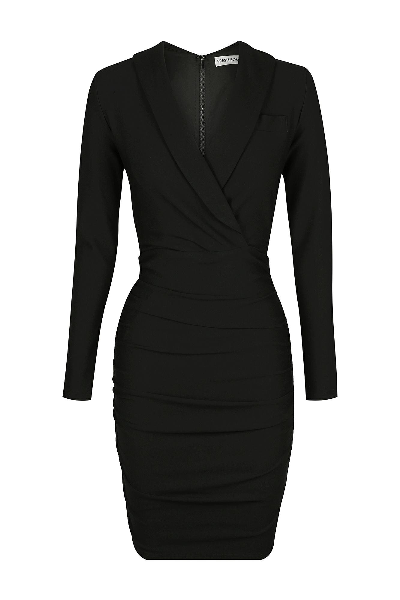 Corretta Dress | Womens Mini Dress in Black - Fresh Soul