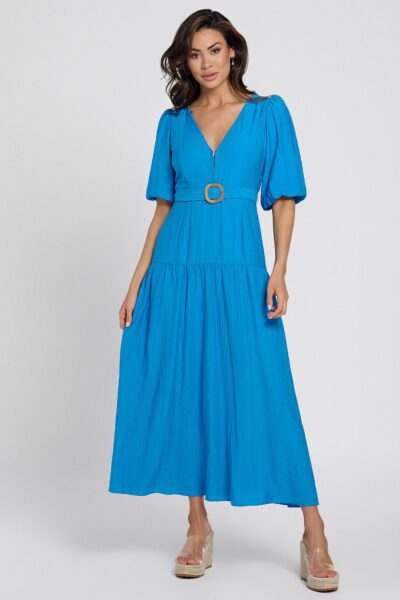 Ladies Dress Colour is Blue