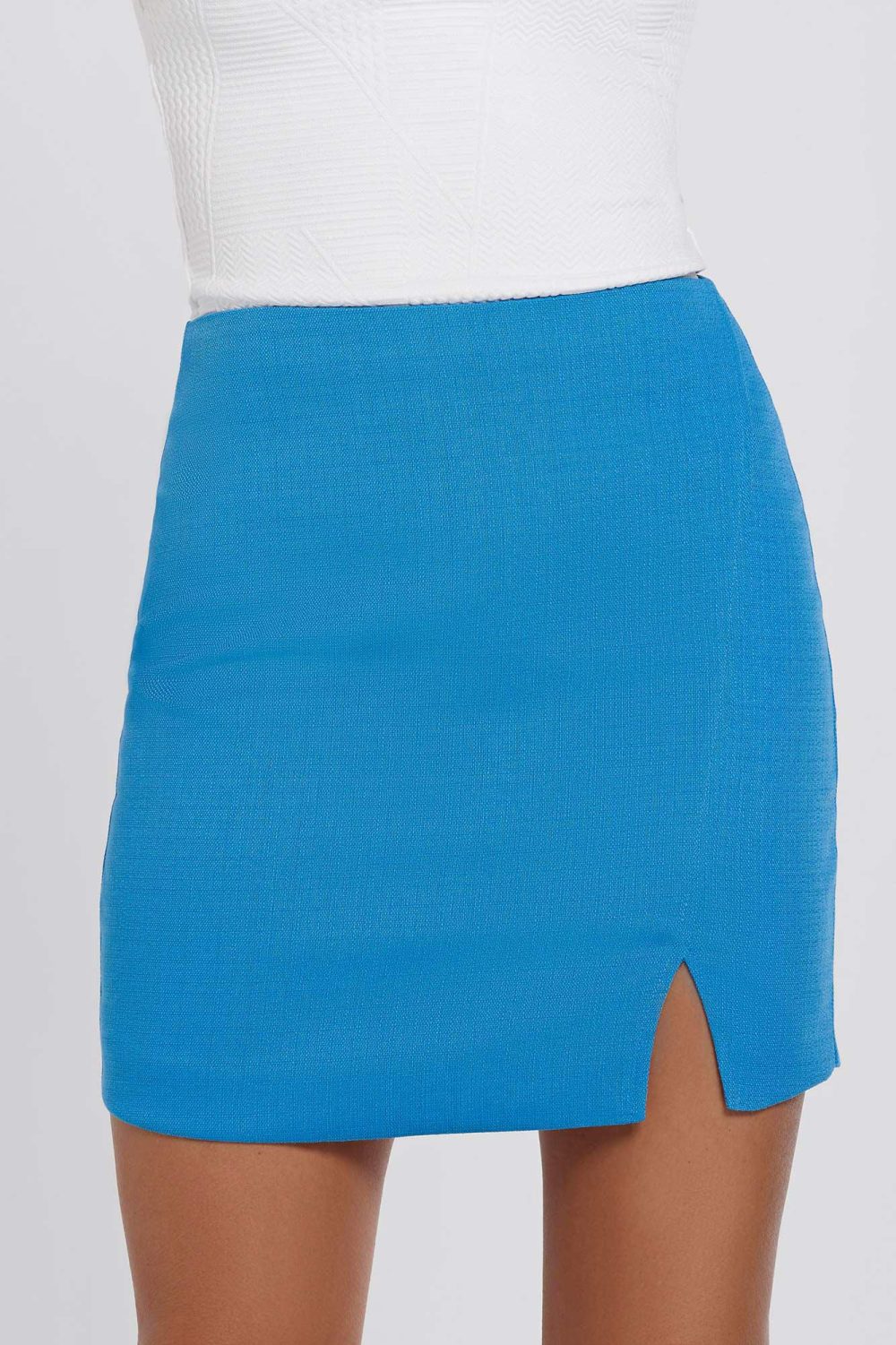 Ladies Skirt Colour is Blue