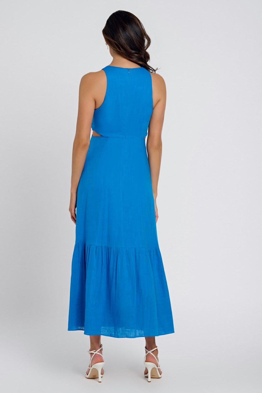 Ladies Dress Colour is Blue