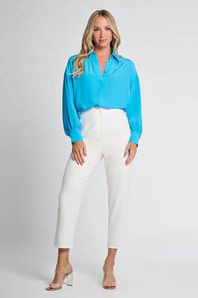 Ladies Top Colour is Blue