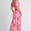 Ladies Dress Colour is Monet Print