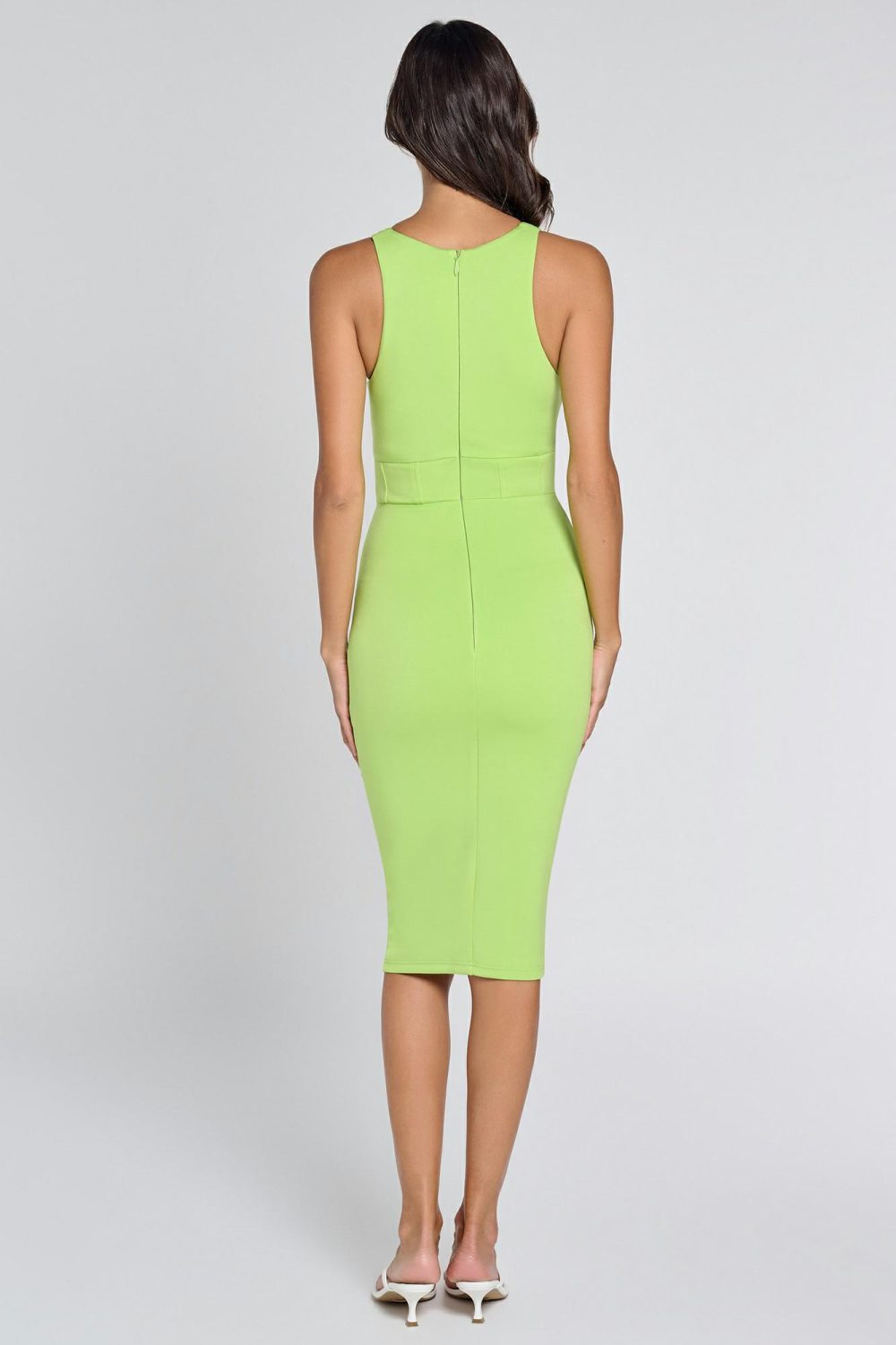 Ladies Dress Colour is Lime