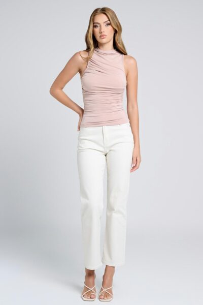 Ladies Top Colour is Nude