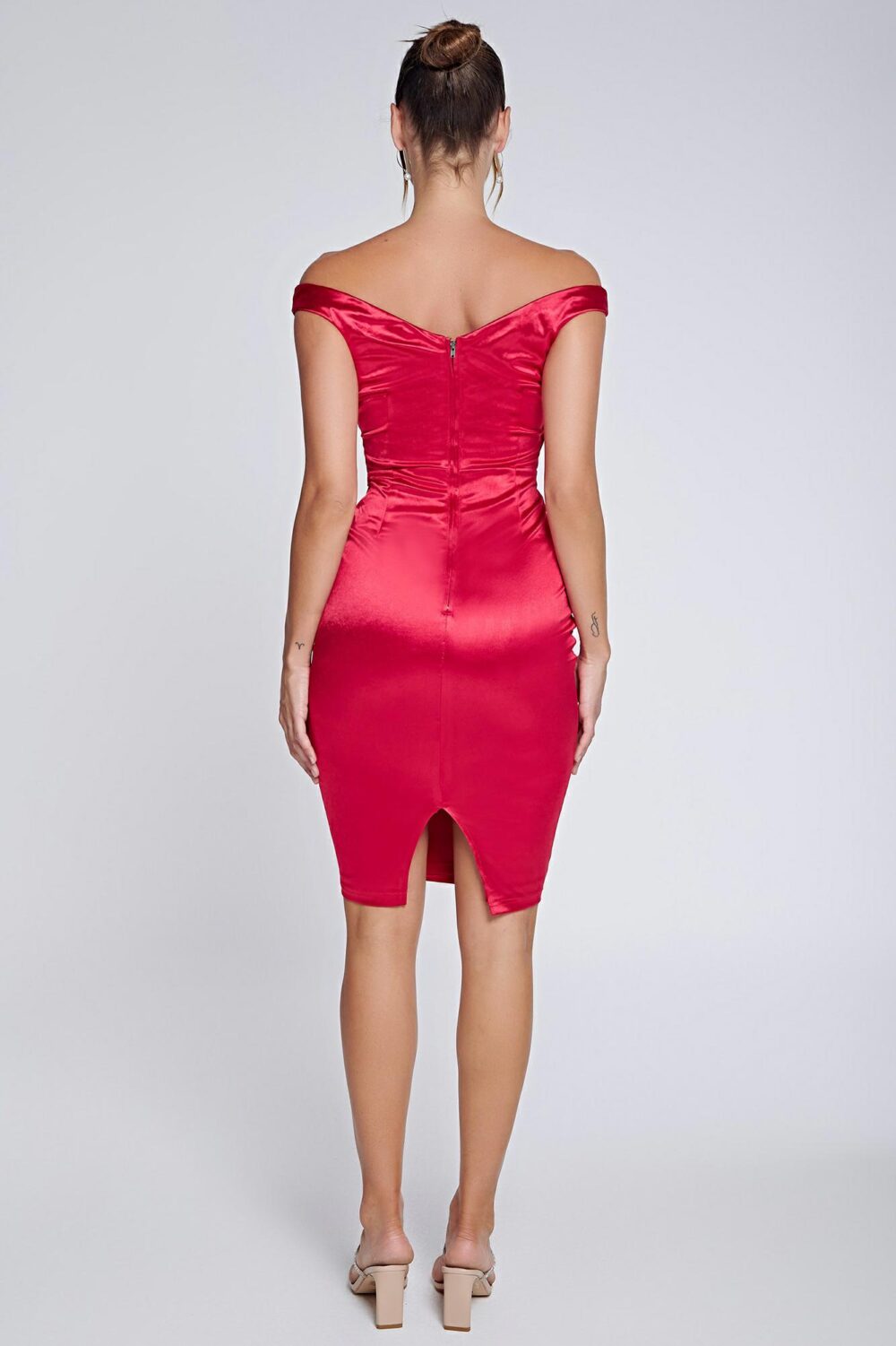 Ladies Dress Colour is Red