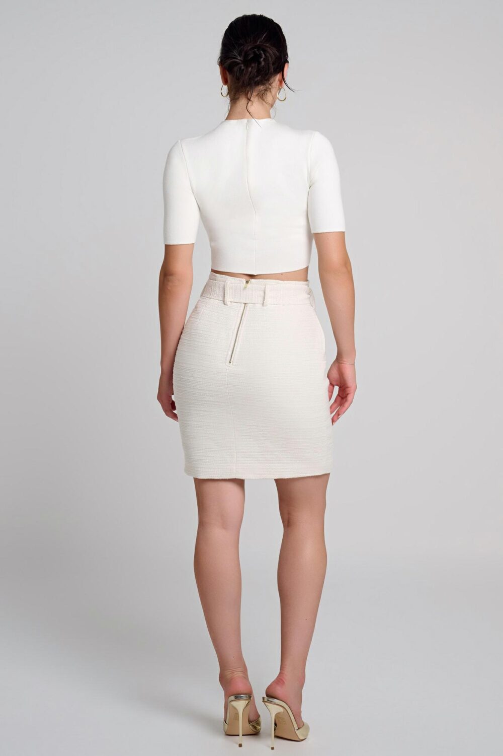 Ladies Skirt Colour is Ivory