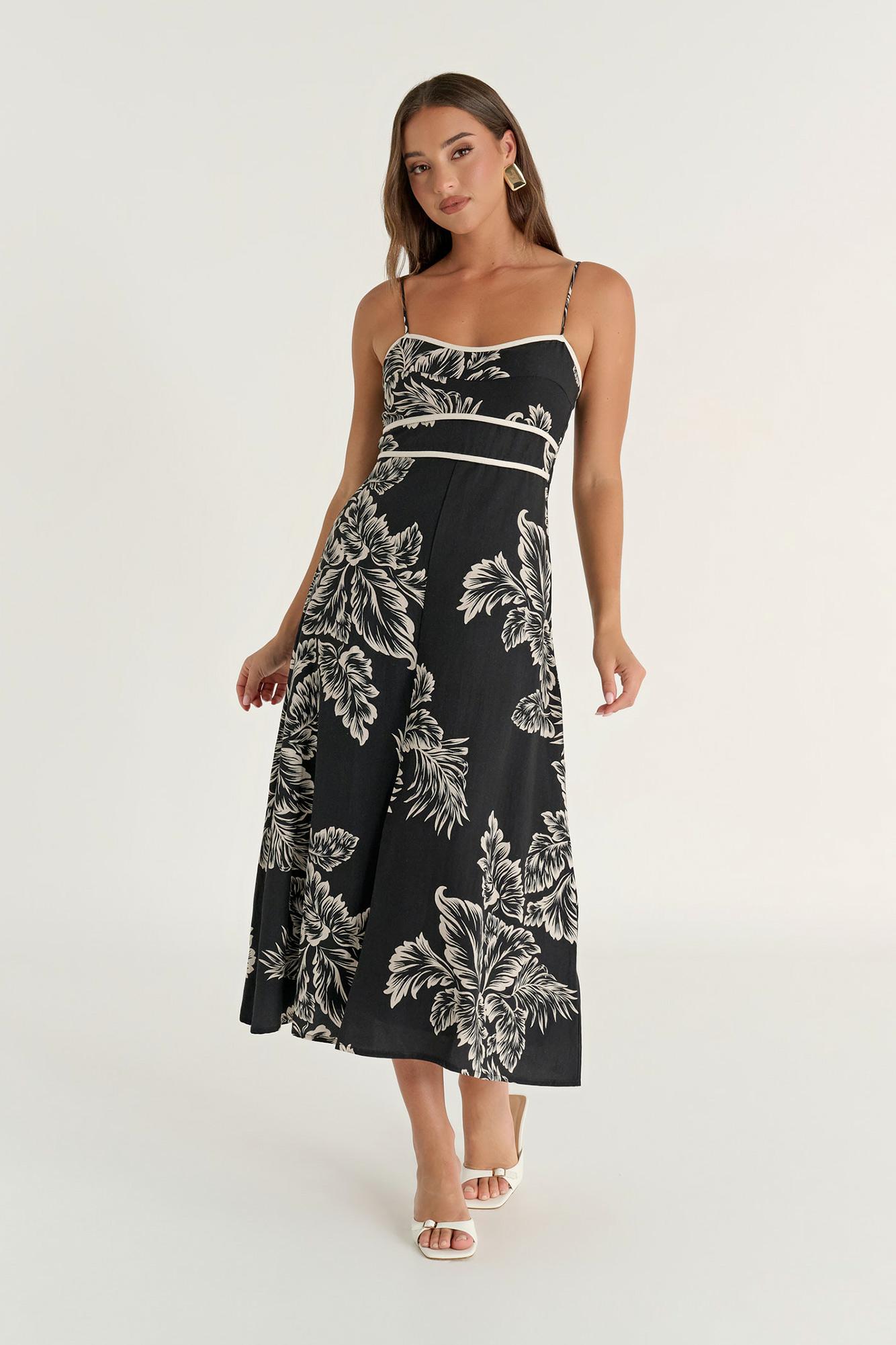 Flamenco Black Print