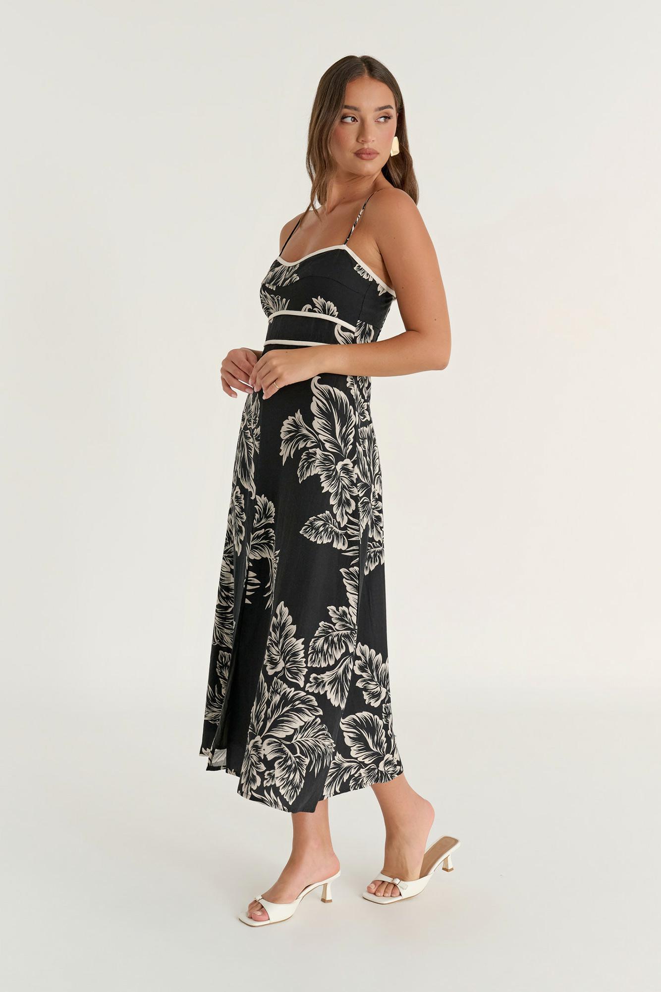 Flamenco Black Print