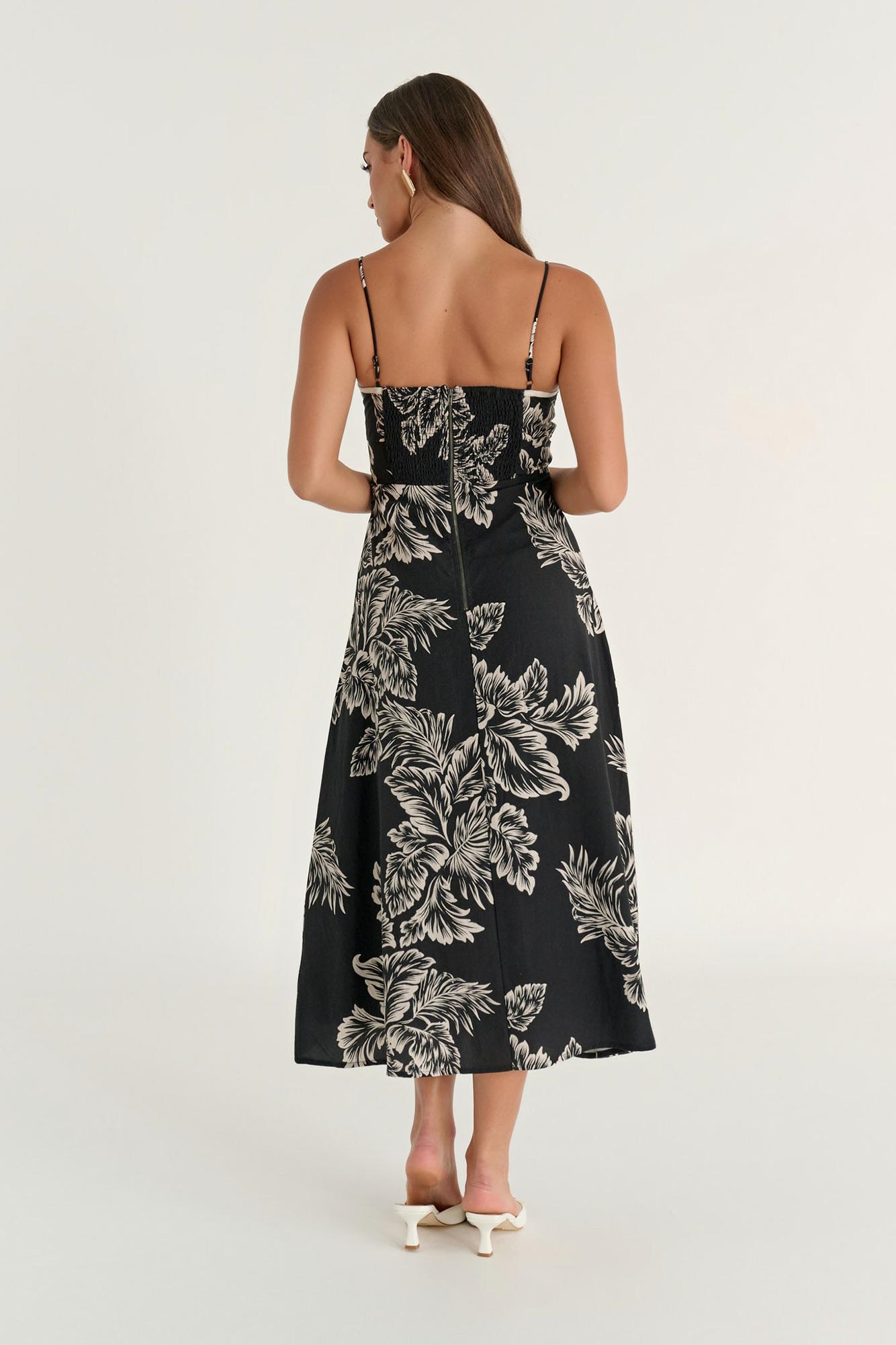 Flamenco Black Print