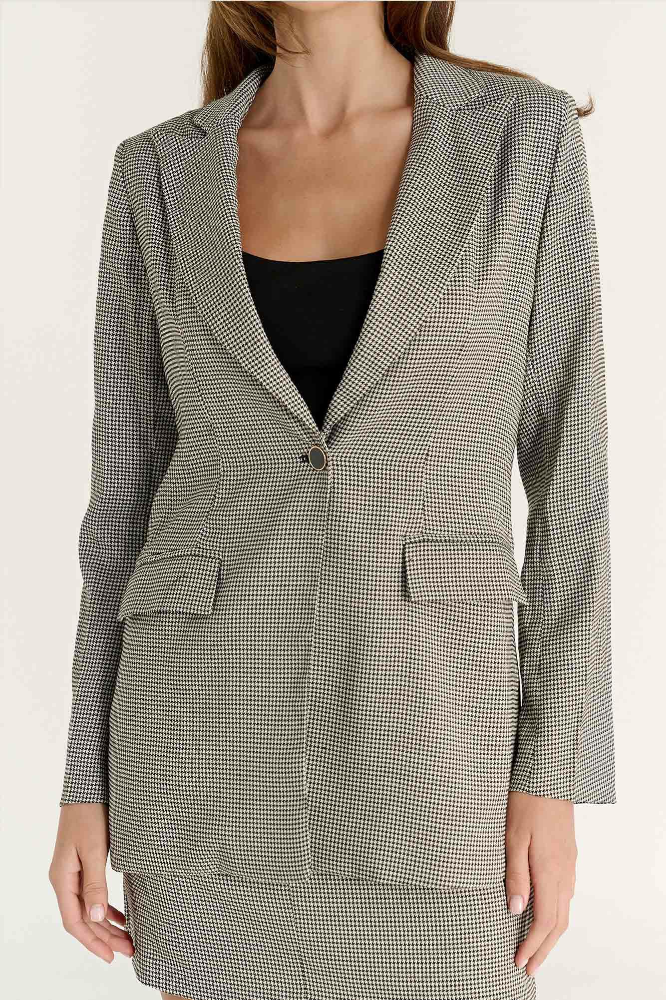 Taupe Check
