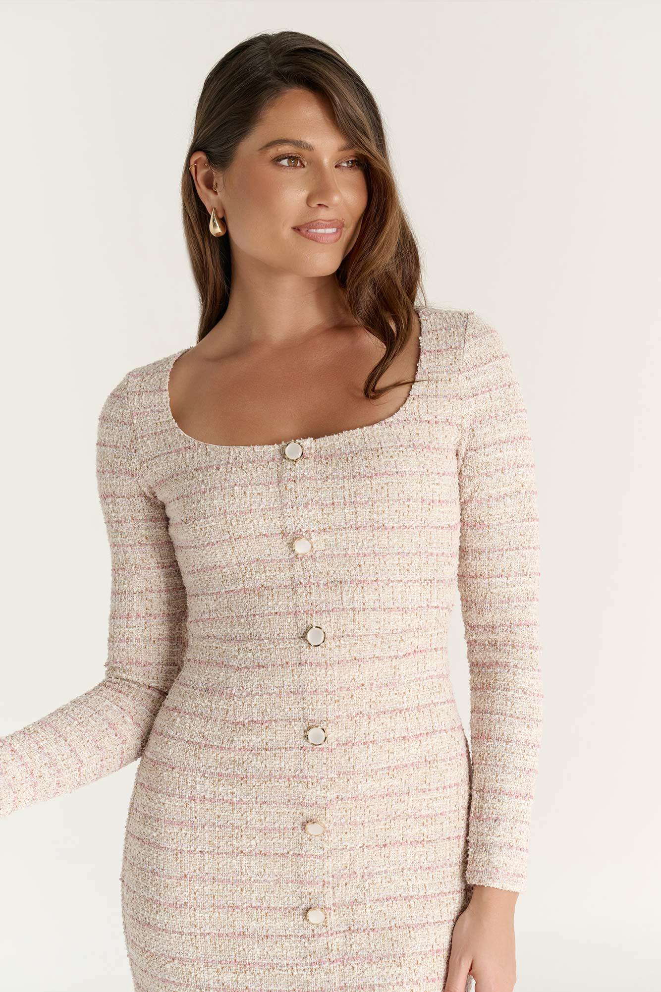 Pink Tweed